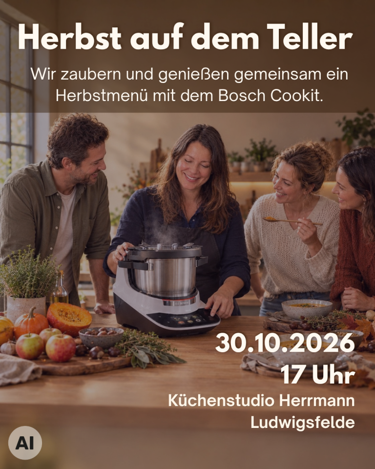 Bosch Cookit Kochvorführung mit Claudia